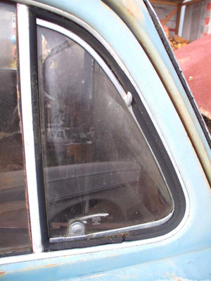 Genuine Mercedes-Benz Door Quarter Glass Front Right W120 W121 Ponton