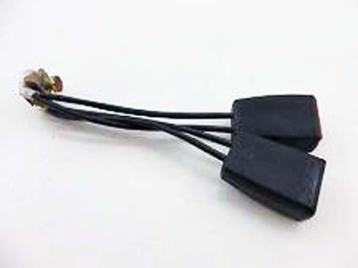 Genuine Mercedes-Benz Rear Seat Belt Double Receiver for Hole Buckle, Center New OEM W126 Sedan 83-87