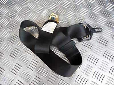 Genuine Mercedes-Benz Rear Seat Lap Belt w/ Hole Buckle, Center W124 Sedan W126 88-91