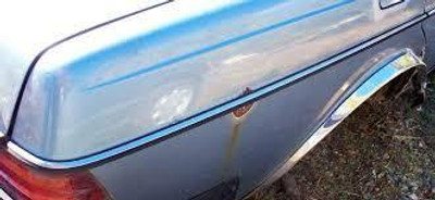 Genuine Mercedes-Benz Lower Chrome Moulding Rear Right Door Trim W124 Sedan