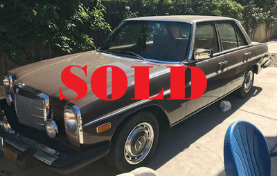 Genuine Mercedes-Benz 1975 Mercedes W115 300D Diesel - Restoration Project - SOLD