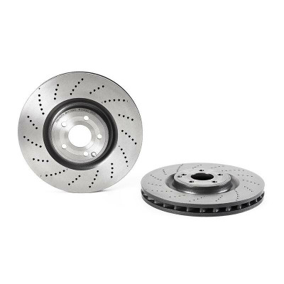 Brembo Front Brake Rotors Pair New Brembo for Mercedes CLK55 SLK55 AMG Brembo Front Brake Rotors Pair New Brembo for Mercedes CLK55 SLK55 AMG