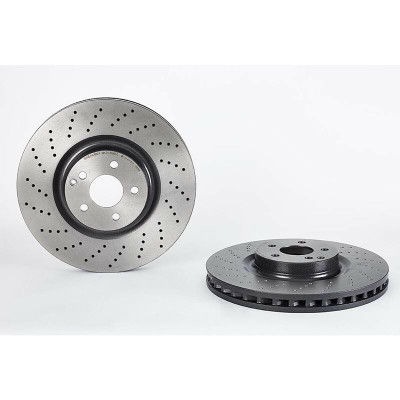 Brembo Front Brake Rotor Pair New Brembo for Mercedes C63 CLK63 E63 SL55 AMG Brembo Front Brake Rotor Pair New Brembo for Mercedes C63 CLK63 E63 SL55 AMG
