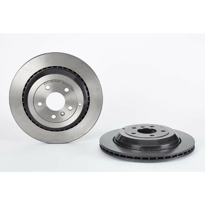 Brembo Front Coated Disc Brake Rotors Pair New Brembo for Mercedes W164, W251