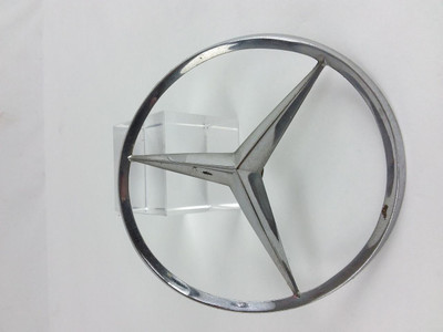 Genuine Mercedes-Benz Trunk Lid Chrome Star Emblem Ponton Sedan W105 W120 W180 W128 W121