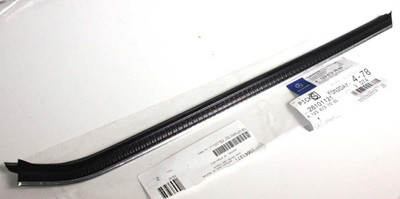 Genuine Mercedes-Benz Inner Window Brush, Rear Right New OEM W123 Coupe Genuine Mercedes-Benz Inner Window Brush, Rear Right New OEM W123 Coupe