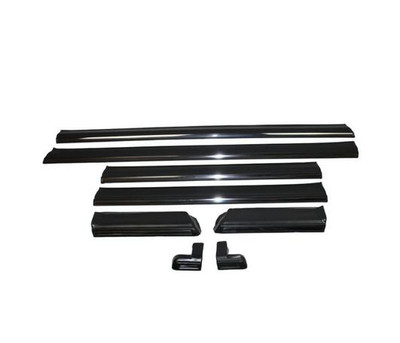 Aftermarket Lower Chrome Moulding Complete Set New W123 Sedan Wagon Aftermarket Lower Chrome Moulding Complete Set New W123 Sedan Wagon