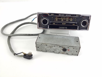 Becker Becker Mexico Cassette Radio Stereo Refurbished Bluetooth 1971-1980 R107 W108 W109 W114 W115 W116 W123