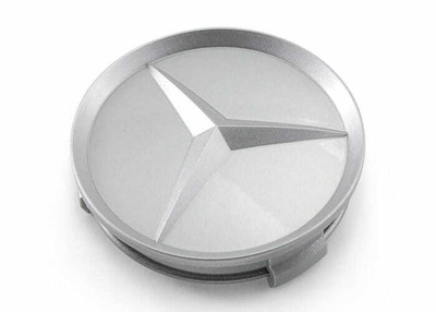 Genuine Mercedes-Benz Alloy Flat Wheel Center Cap New OEM R107 560SL W124 W126 R129 W140 W201