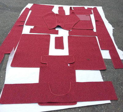 European Upholstery Complete Carpet Kit, Squareweave New W110 W113 W111 W112