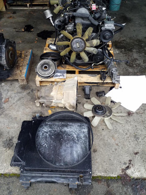  OM617 Turbo-Diesel Engine Conversion Kit for G-Wagen 