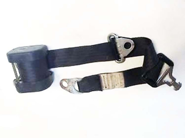 Genuine Mercedes-Benz Front Seat Shoulder Belt w/ Hollow Notched Buckle W116 W123 Sedan Wagon 73-79 US