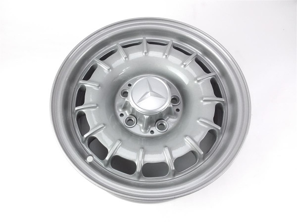Genuine Mercedes-Benz Aluminum-Alloy Bundt Wheel 14x6 Powder-Coated OEM