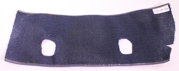 Genuine Mercedes-Benz Carpet Rear Center Blue Loop W123 Sedan 77-79