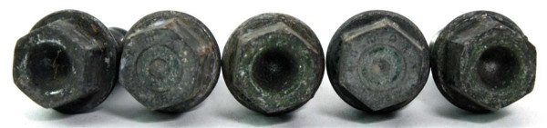 Genuine Mercedes-Benz Steel Lugnuts Wheel Bolts, Set of 5