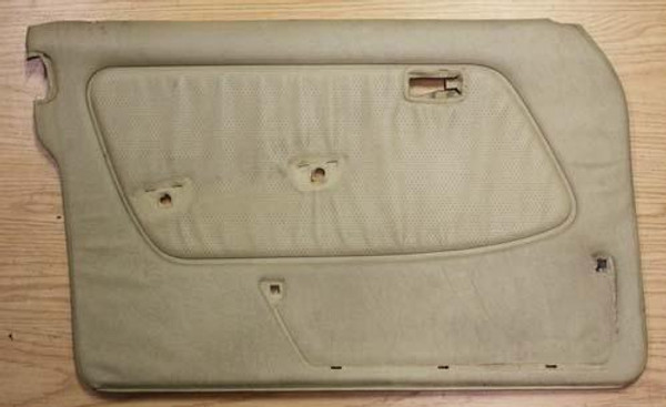 Genuine Mercedes-Benz Door Panel Card Front Left Parchment W123 Sedan Wagon 80-85