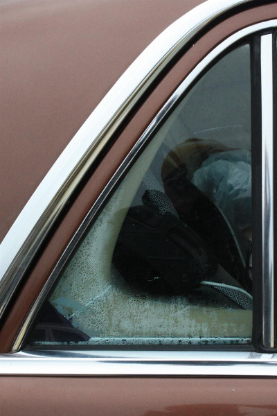 Genuine Mercedes-Benz Door Quarter Glass Rear Right W116 US