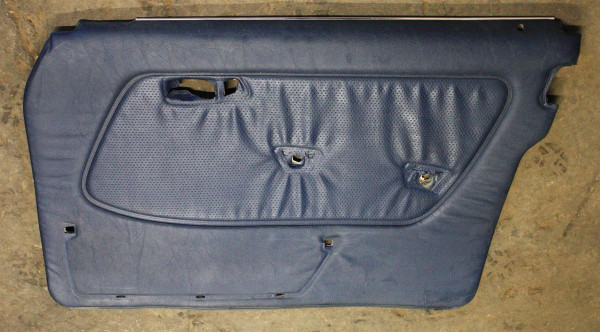 Genuine Mercedes-Benz Door Panel Card Front Right Blue W123 Sedan Wagon 80-85