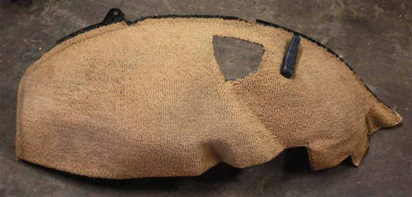 Genuine Mercedes-Benz Wheel Well Cover Left Palomino W123 Wagon 80-85