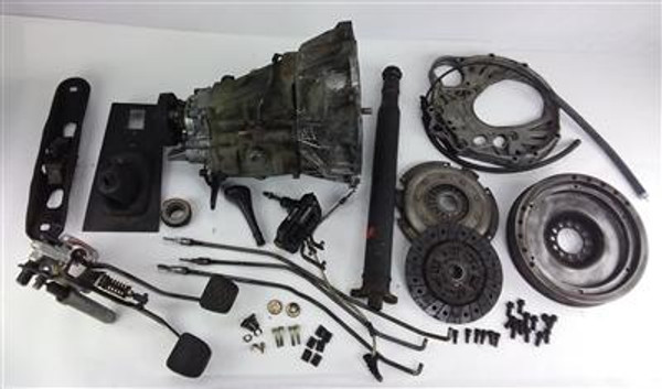 Genuine Mercedes-Benz Manual 4-Speed Transmission Conversion Kit for W123 OM616/OM617 Diesels