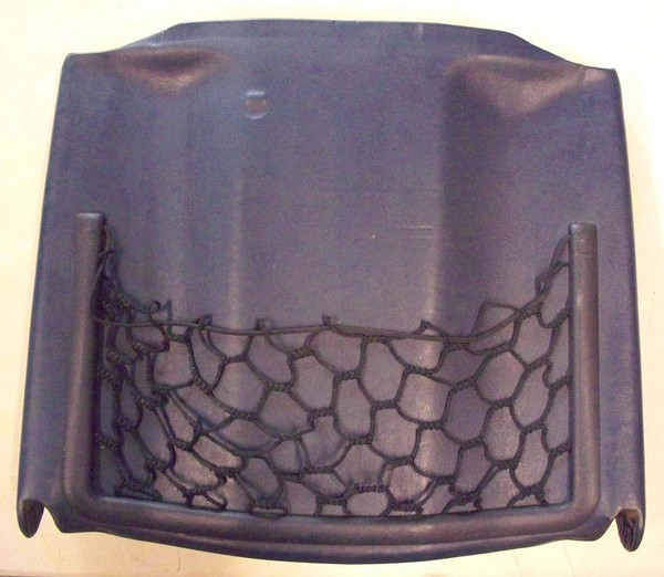 Genuine Mercedes-Benz Front Seat Back Panel Blue Plastic W126 Sedan 1