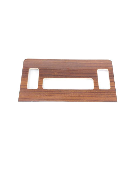 Genuine Mercedes-Benz Climate Control Surround Wood Trim RESTORATION SERVICE Zebrano W123 Late