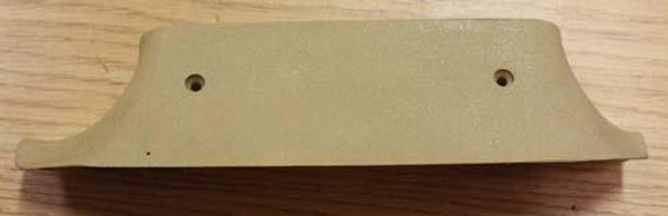Genuine Mercedes-Benz B Pillar Bottom Trim Piece Parchment Left W123 Sedan Wagon 80-85