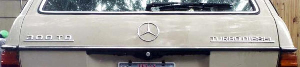 Genuine Mercedes-Benz Center Chrome Moulding Rear Hatch Trim W123 Wagon