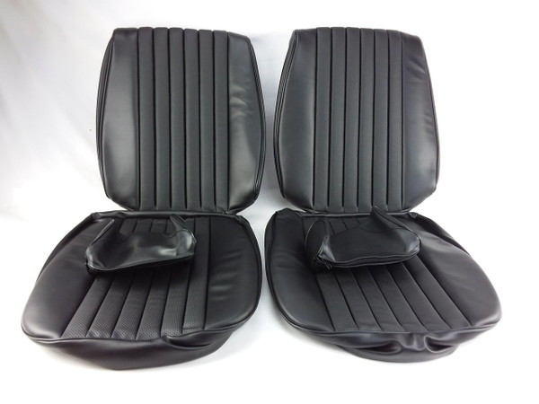 European Upholstery Front Seat Cover Kit NEW MBTex Vinyl C107 R107 W114 W115 W116 W123 W126