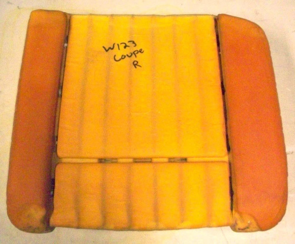 Genuine Mercedes-Benz Rear Seat Bottom Cushion Foam Left W123 Coupe