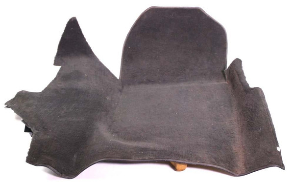 Genuine Mercedes-Benz Carpet Front Left Black Velour W124 Sedan