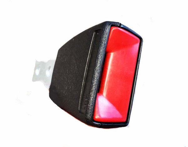 Genuine Mercedes-Benz Front Seat Belt Receiver for Notched Buckle, Right New OEM W126 Sedan 79-83