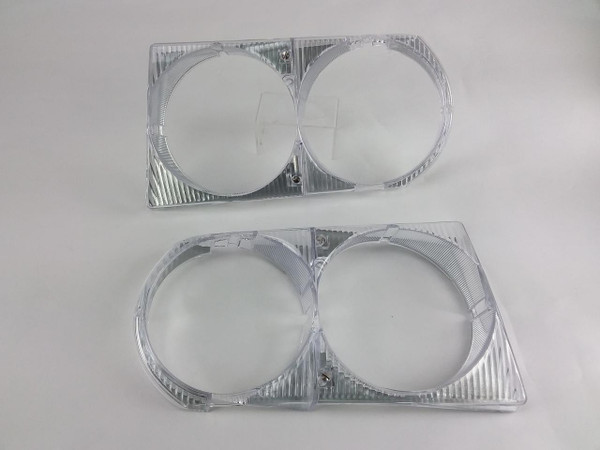 URO Parts Headlight Bezel Doors, Pair New C107 R107 US