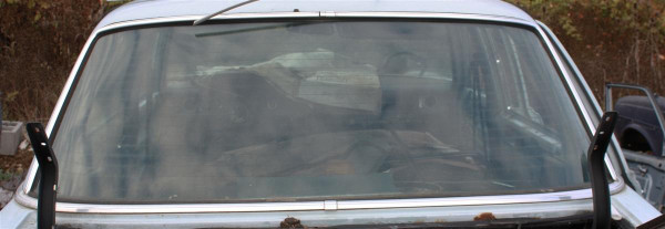 Genuine Mercedes-Benz Rear Windshield Chrome Moulding Surround Trim W114 W115 Sedan