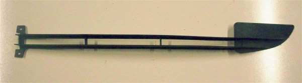 Genuine Mercedes-Benz Plastic Grille Trim for Under Front Bumper Left W123