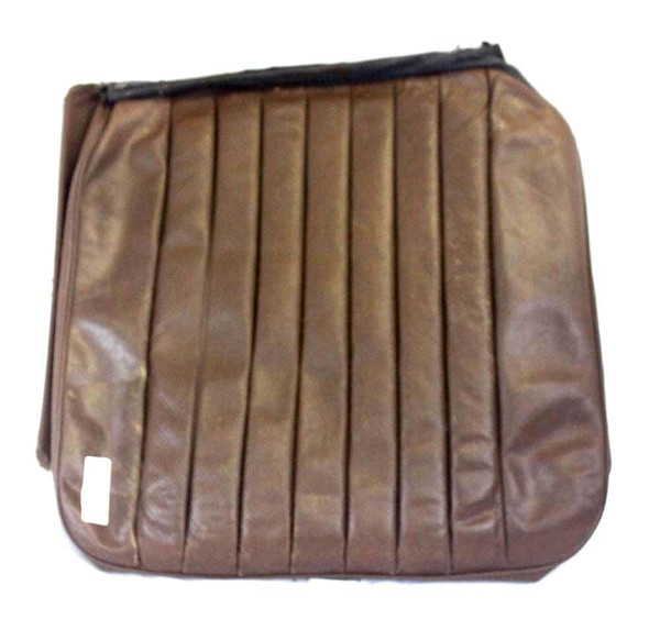 Genuine Mercedes-Benz Rear Seat Bottom Cover Left, Tobacco Leather W123 Coupe 77-79