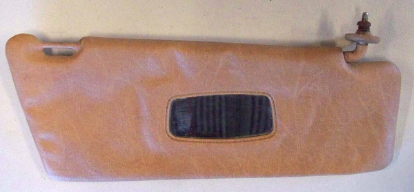 Genuine Mercedes-Benz Sun Visor Right Palomino Vinyl W123 Sedan Wagon 80-85