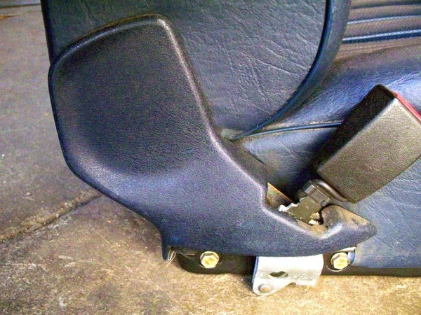 Genuine Mercedes-Benz Front Seat Trim Plastic, Drivers Inside Upper, W123 Sedan Wagon 80-85