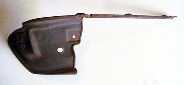 Genuine Mercedes-Benz Mounting Bracket for Front Right Bumper Trim W123