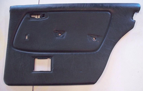 Genuine Mercedes-Benz Door Panel Card Rear Right Black W123 Sedan 80-85 Genuine Mercedes-Benz Door Panel Card Rear Right Black W123 Sedan 80-85