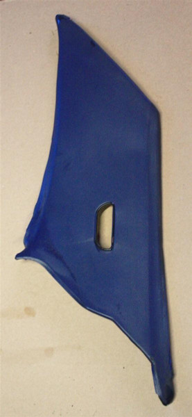 Genuine Mercedes-Benz C Pillar Interior Trim Right Blue W123 Sedan 77-79 1
