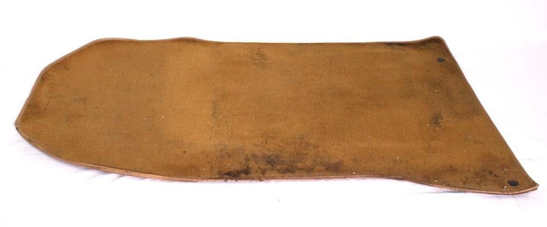 Genuine Mercedes-Benz Overlay Floor Mat Front Right Palomino Velour W124 Sedan