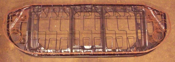 Genuine Mercedes-Benz Rear Seat Bottom Frame w/ Springs W123 Sedan
