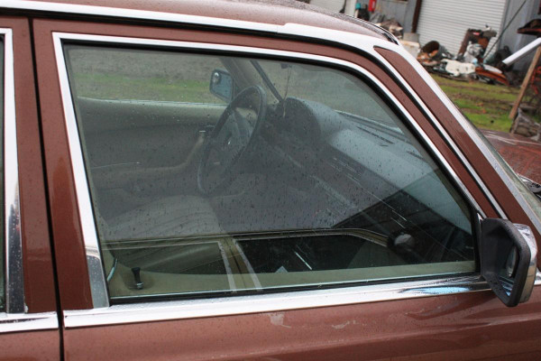 Genuine Mercedes-Benz Door Window Glass Front Right W116