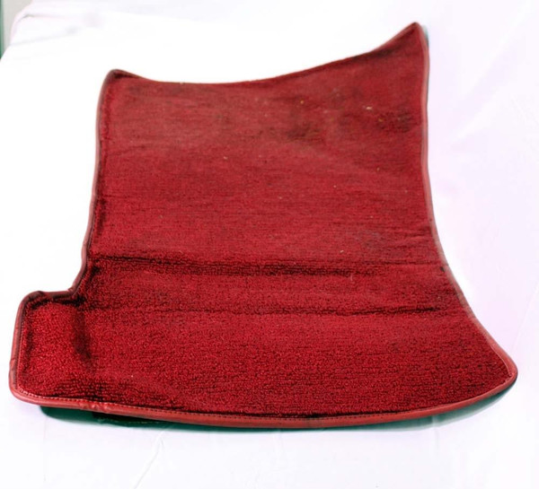 Genuine Mercedes-Benz Carpet Front Right Red Loop C107 R107 71-79