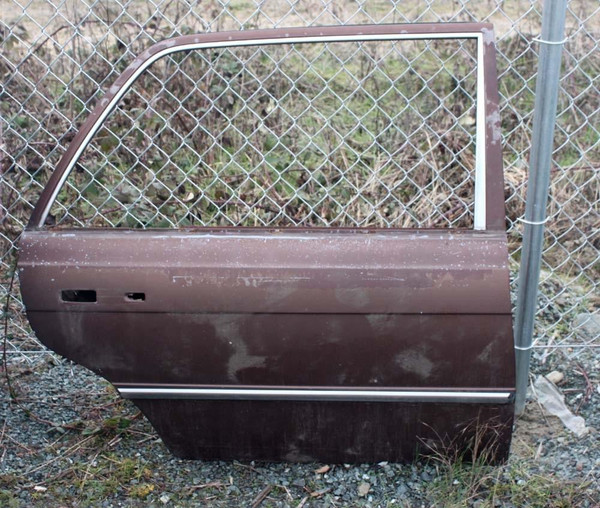 Genuine Mercedes-Benz Door Shell Rear Right W116 LWB