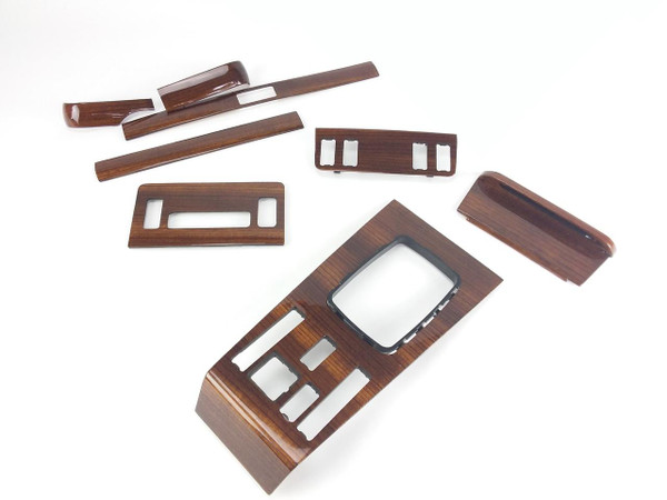 Rebuilt Mercedes-Benz Complete Wood Trim Set Restoration Service W123
