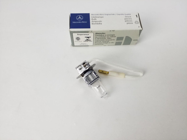 Genuine Mercedes-Benz Fog Light Bulb New OEM W100 W109 W114 W115 W116 W123 W124 W126 R129 W140 W163 W199 W201 W202 W210 W240 W460 W461 W463
