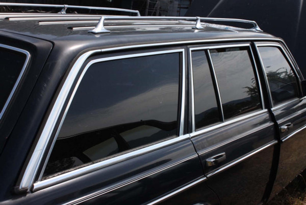 Genuine Mercedes-Benz Surround Chrome Moulding Right Window Trim W123 Wagon
