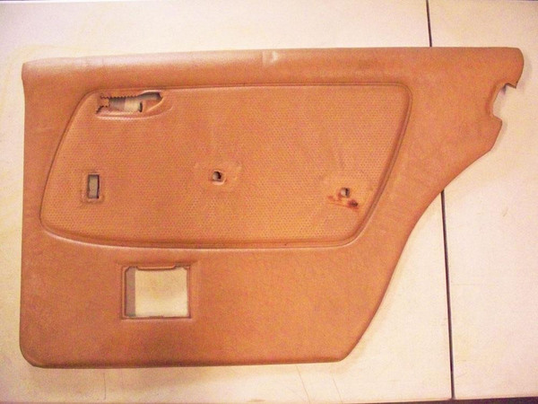 Genuine Mercedes-Benz Door Card Right Rear Palomino W123 Wagon 80-85 Genuine Mercedes-Benz Door Card Right Rear Palomino W123 Wagon 80-85